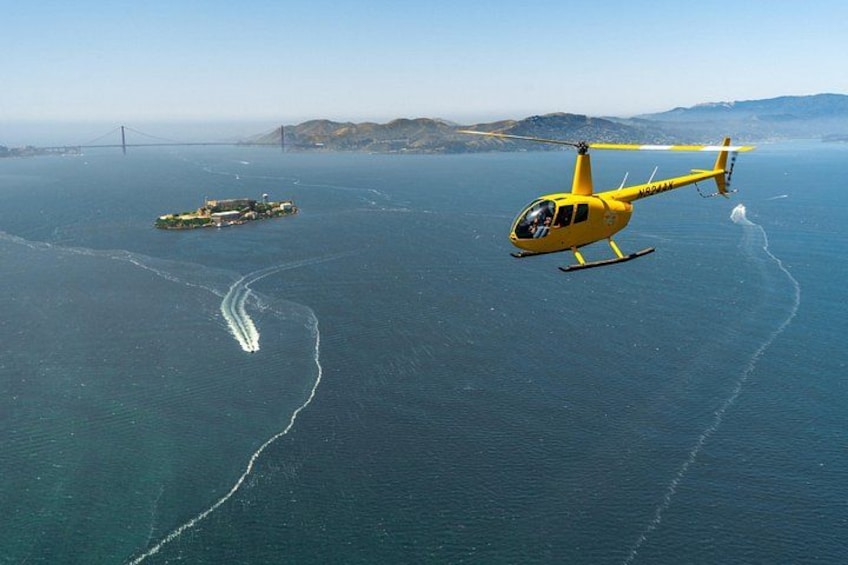 Golden Gate Bridge and Alcatraz never looked so close 3