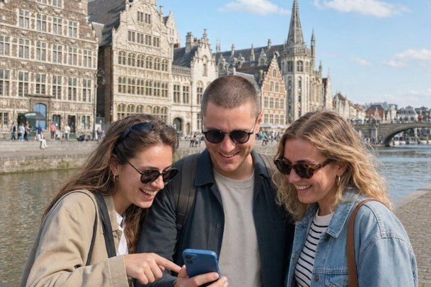 Self-Guided Secrets of Ghent Exploration Game Tour 1