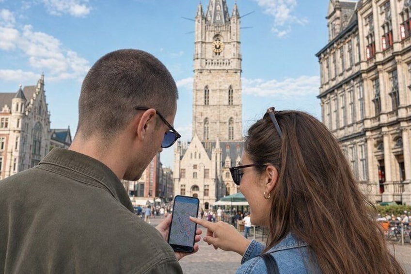 Self-Guided Secrets of Ghent Exploration Game Tour 3