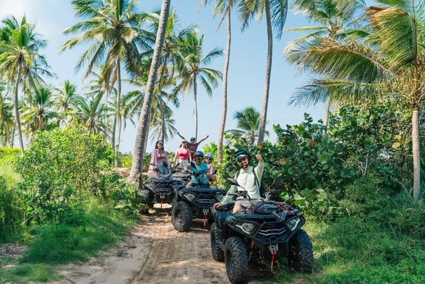 Small Group Exclusive 4x4 ATV Punta Cana: Jungle & Wild Beaches! 1