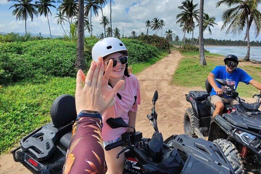 Small Group Exclusive 4x4 ATV Punta Cana: Jungle & Wild Beaches! 4