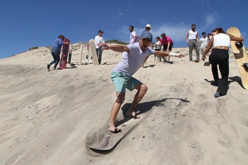 Group promotions, birthdays, graduation parties, nighttime sandboarding under the stars, sunsets and more! 3