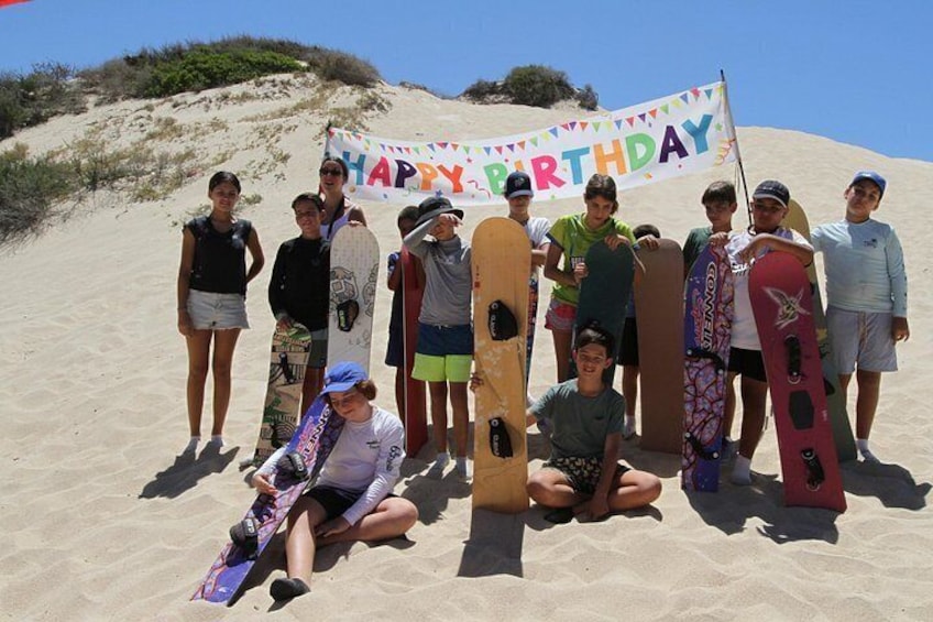 Celebrate your birthday with your 13 friends, ask about availability and we'll organize yours! 5