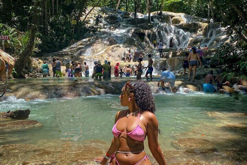 Bamboo Rafting , Horseback Ride,Dunns River Falls & Zipline Combo 3