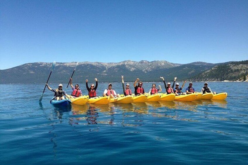 Discover Lake Tahoe Kayak Tour 4