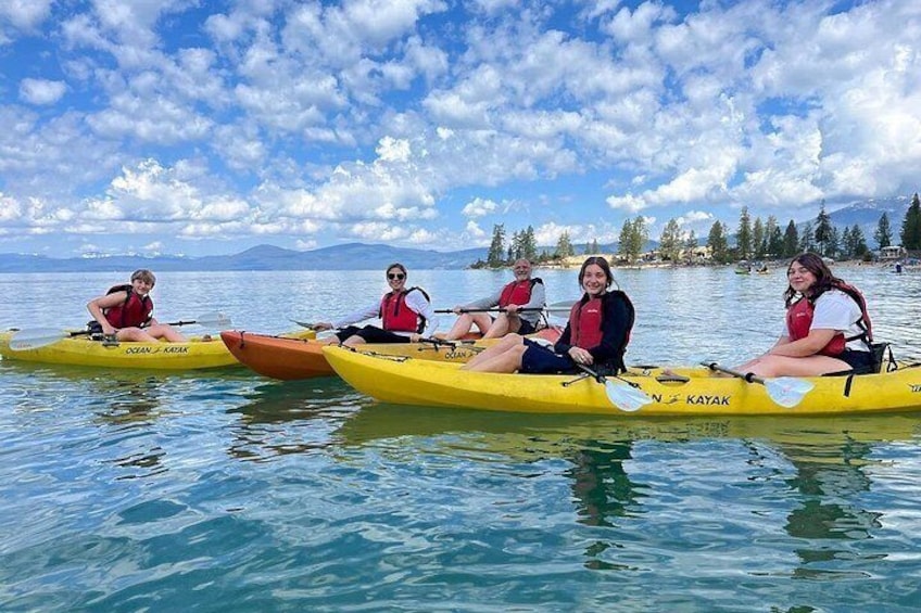 Discover Lake Tahoe Kayak Tour 3