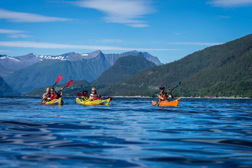 Picture 2 for Activity Åndalsnes: Kayaking in Majestic Romsdalsfjord 4