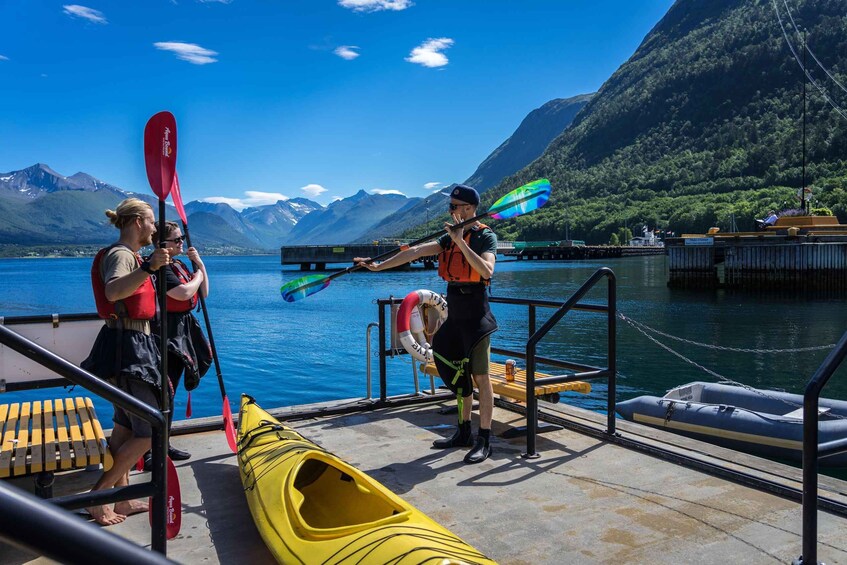 Picture 4 for Activity Åndalsnes: Kayaking in Majestic Romsdalsfjord 2