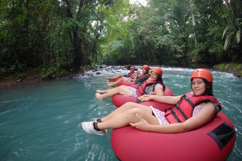 Tubing in Rio Celeste 3