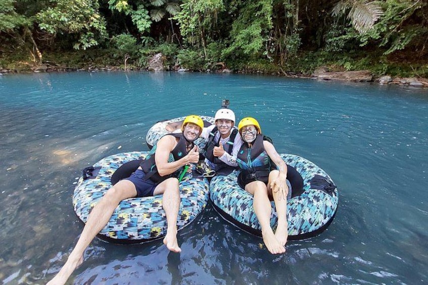 Tubing in Rio Celeste 1