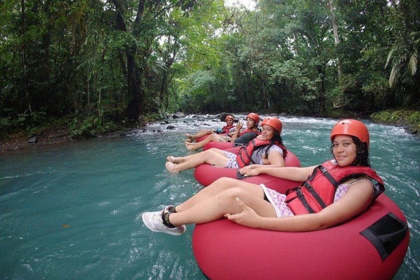 Tubing in Rio Celeste 3