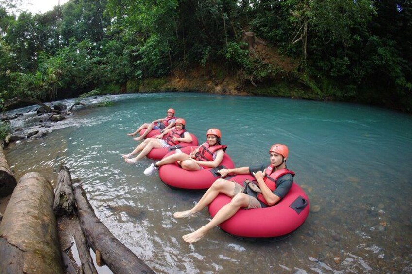 Tubing in Rio Celeste 4