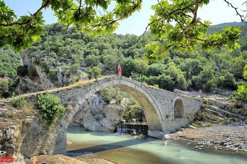 From Saranda: Permet Thermal Baths & Langarica Canyon Experience 2