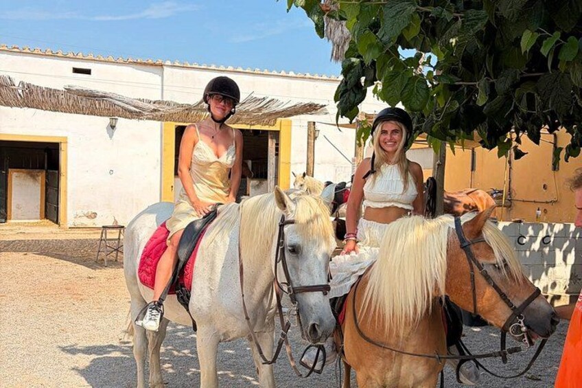 From Barcelona: PRIVATE Horseback Riding and Tapas Brunch 4