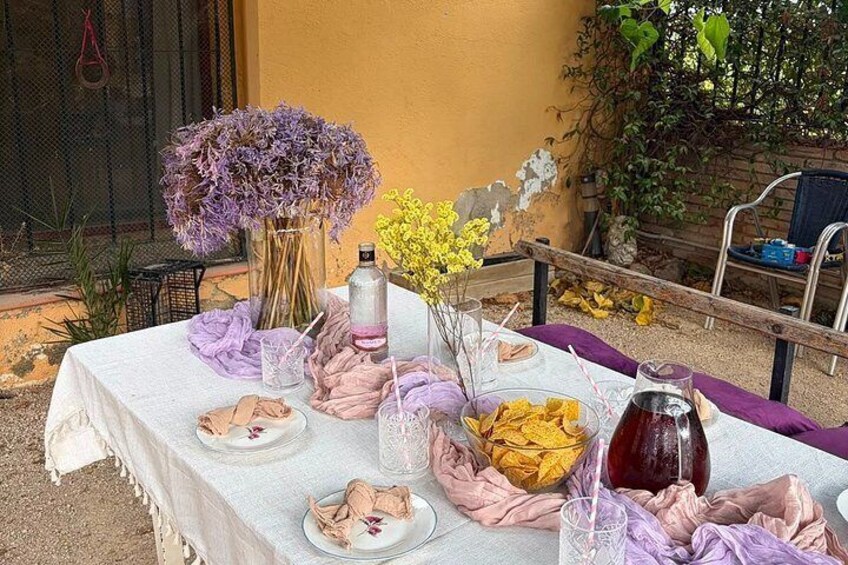 From Barcelona: PRIVATE Horseback Riding and Tapas Brunch 2