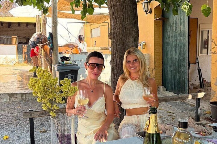 From Barcelona: PRIVATE Horseback Riding and Tapas Brunch 4