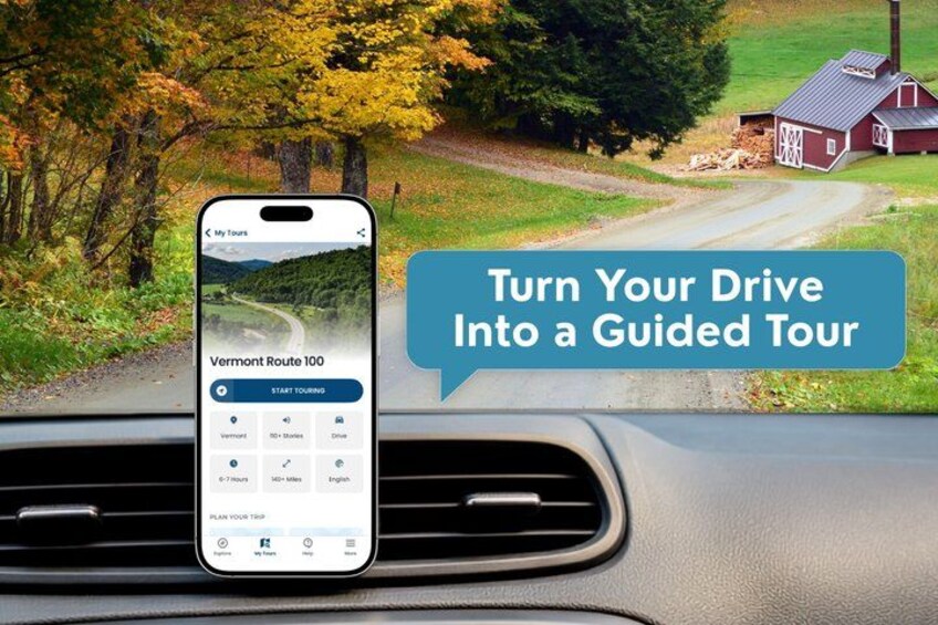 Vermont RT 100 App-Guided Driving Audio Tour 1