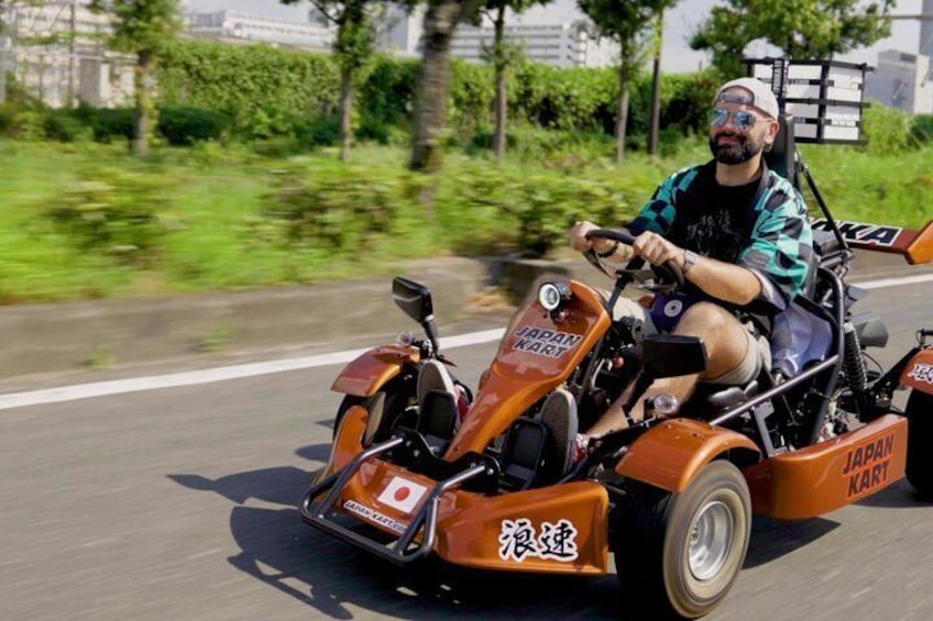Official Japan Go-Kart Through Osaka Castle 4