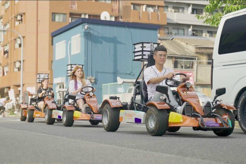 Official Japan Go-Kart Through Osaka Castle 2