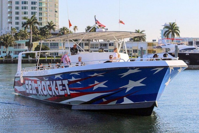 Sea Rocket Sunset & Intracoastal Cruise in Fort Lauderdale, FL 2