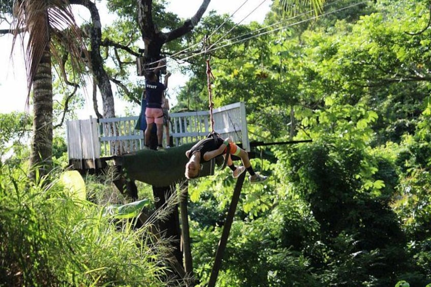Roatan Jungle Top Zip Line, Wildlife Eco-Park and Snorkel 2