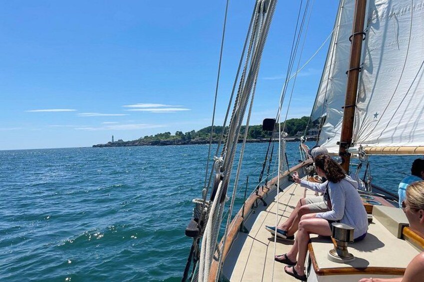 Casco Bay Morning Windjammer Sail 2
