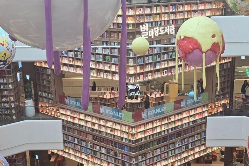 Timeless Fusion: Korean Folk Village, Fortress, Starfield Library 4