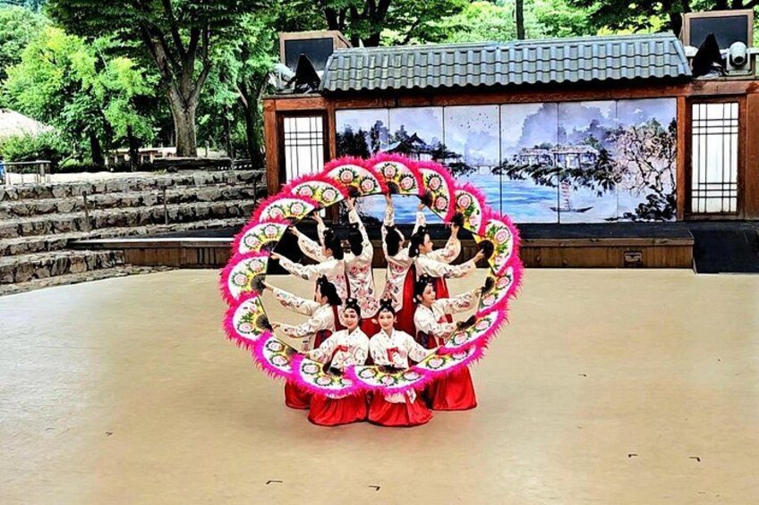 Timeless Fusion: Korean Folk Village, Fortress, Starfield Library 1
