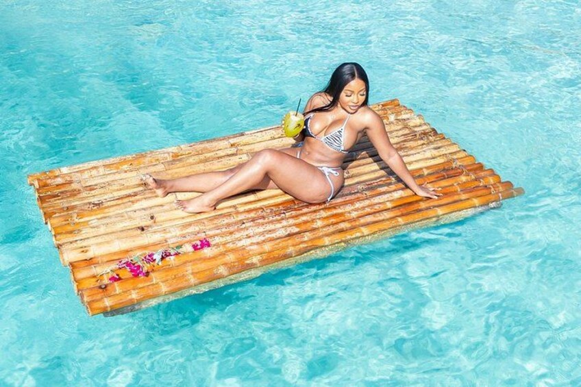 Bamboo Raft Drone Photoshoot + FREE Videos, Shots and Cocktails 5