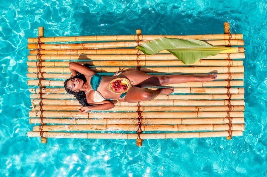 Bamboo Raft Drone Photoshoot + FREE Videos, Shots and Cocktails 1