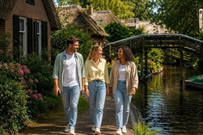 Self-Guided Secrets of Giethoorn Exploration Game Tour 1