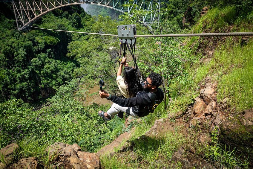 Picture 9 for Activity From Victoria Falls: Zip Line from the Victoria Falls Bridge 5