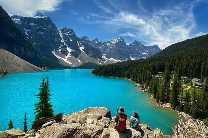 Banff/Canmore Shuttle to Moraine Lake and Lake Louise(1.5h each) 1