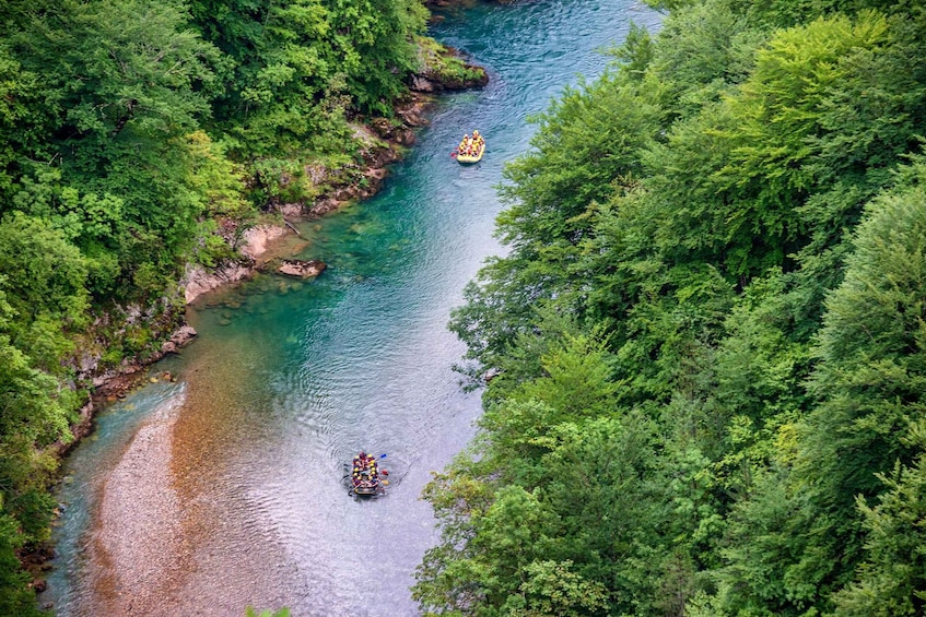 Picture 2 for Activity From Budva: Full-Day Tara River Rafting Trip With Lunch 2