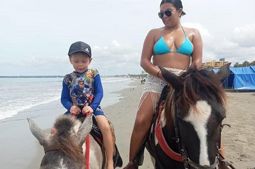 Horseback riding on the beaches of Cartagena 5