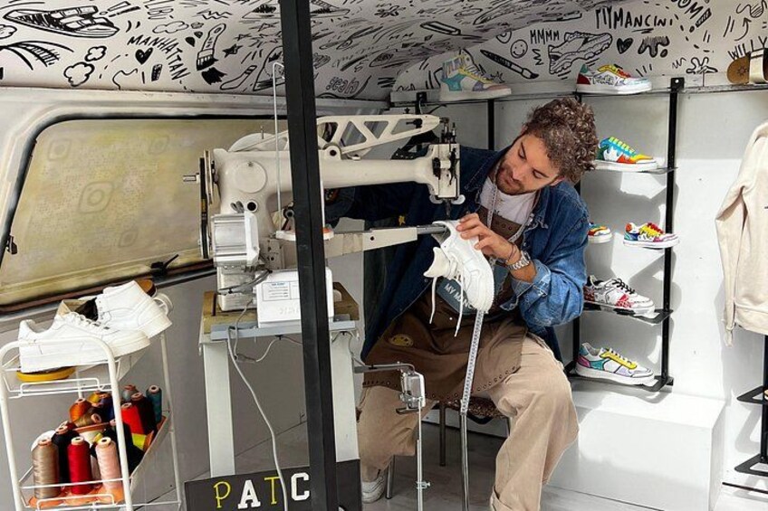 Create the sneaker of your dreams in Forte Dei Marmi 1