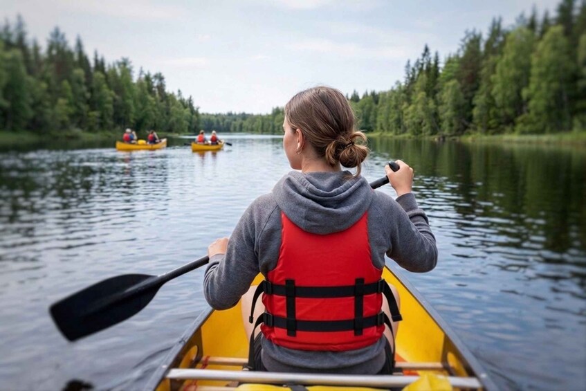 Rovaniemi: Canoeing Adventure on Lapland’s Lakes & BBQ 3