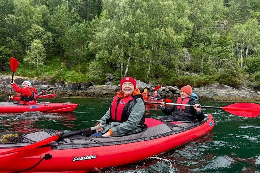 Guided Adventure on Fjord Kayaking in Hellesylt, Norway 1