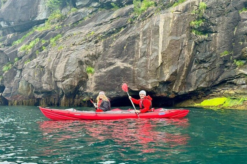 Guided Adventure on Fjord Kayaking in Hellesylt, Norway 5