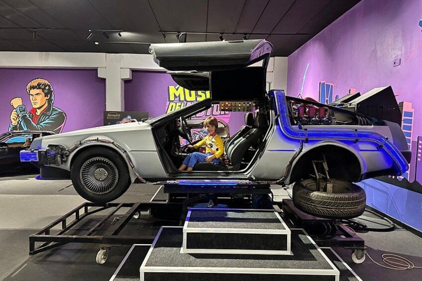 Visit the Motor Museum in a TESLA 3
