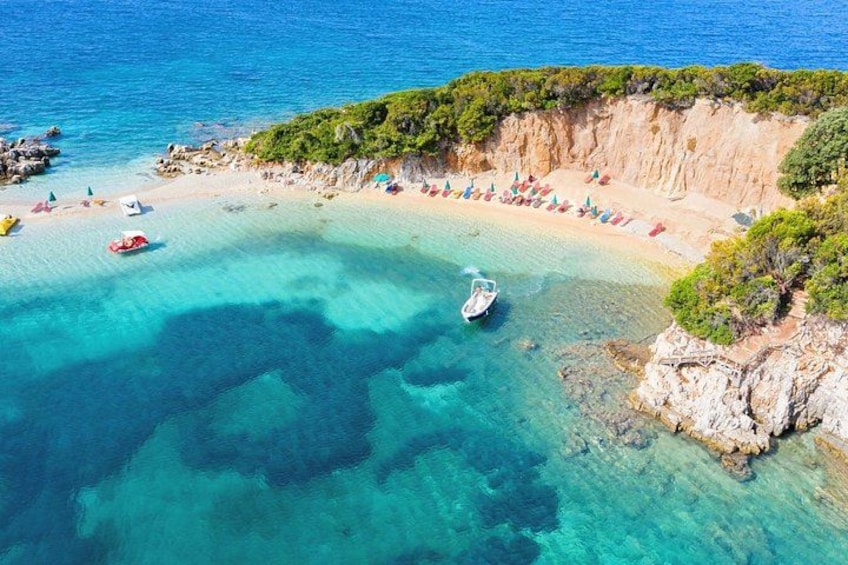 Ksamil Blue Eye and Saranda Day Tour from Tirana Durres Golem 2