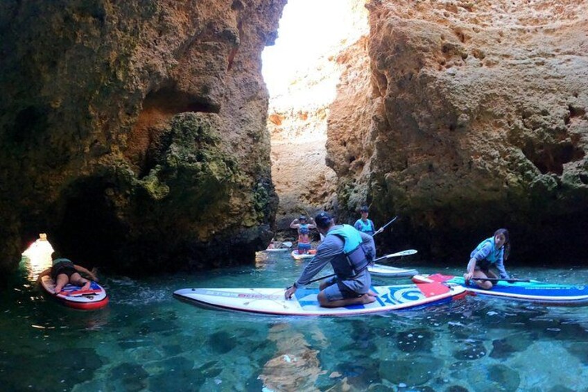 Guided SUP Caves Tour in Lagos – Ponta da Piedade | Small Group 2