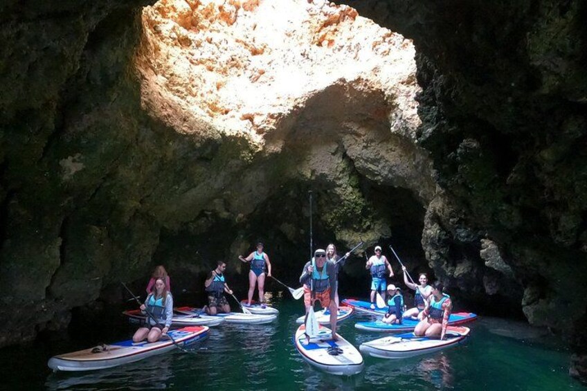 Guided SUP Caves Tour in Lagos – Ponta da Piedade | Small Group 3