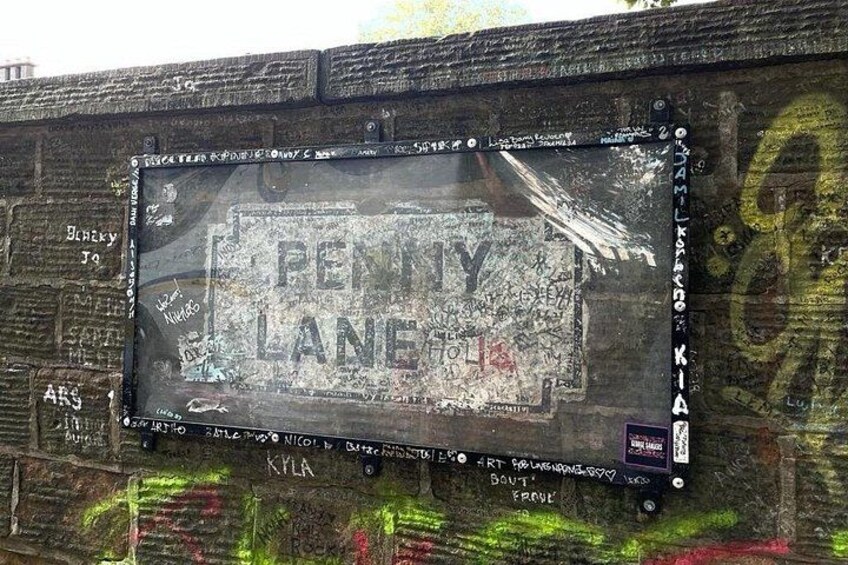 " In Penny Lane, there is a barber showing photographs......." 3