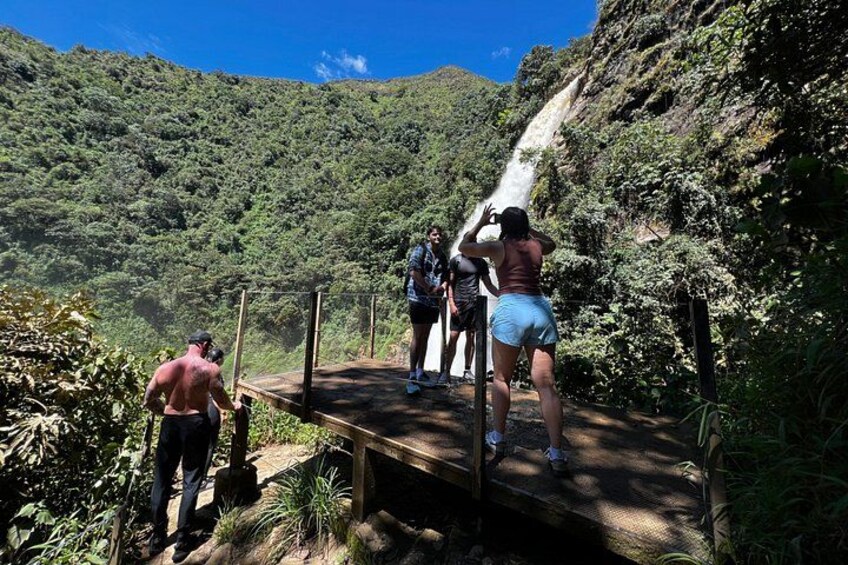 Zip-line, Climbing and hiking in the Salto del Buey waterfall 5