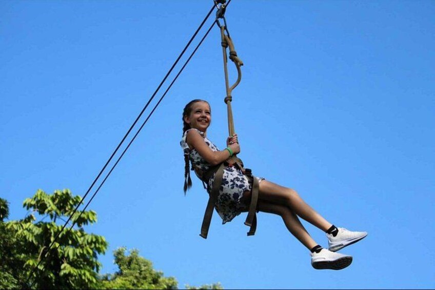 Roatan Zip Line Adventure with Monkey & Sloths Combo 2