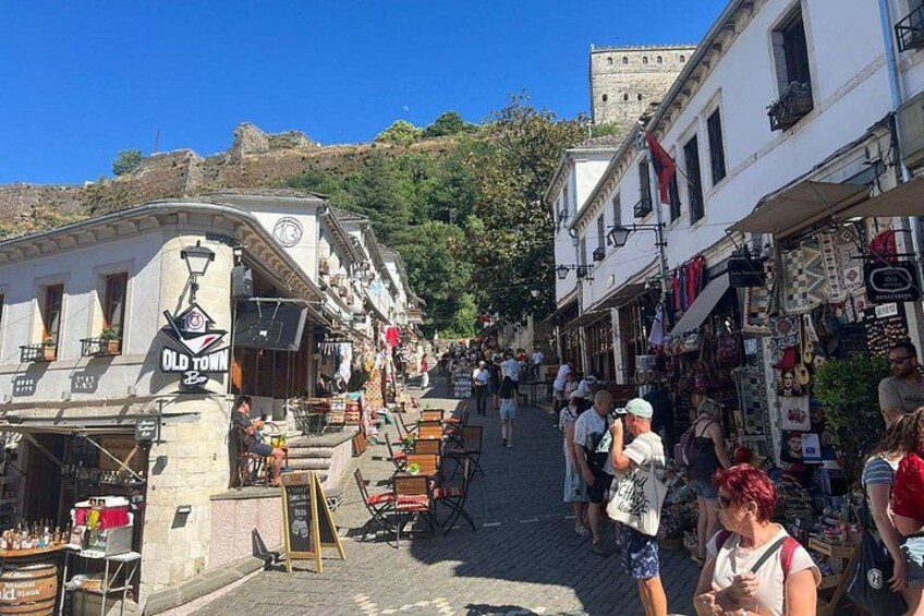 old bazzar gjirokaster 1