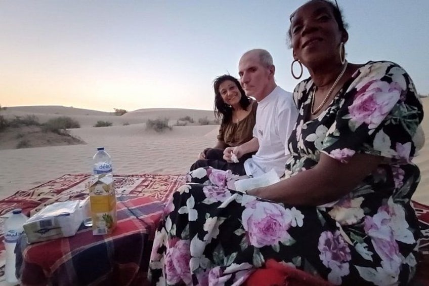 From Djerba 2 Days Private Ksar Ghilan and Chenini overnight in Bivouac 2