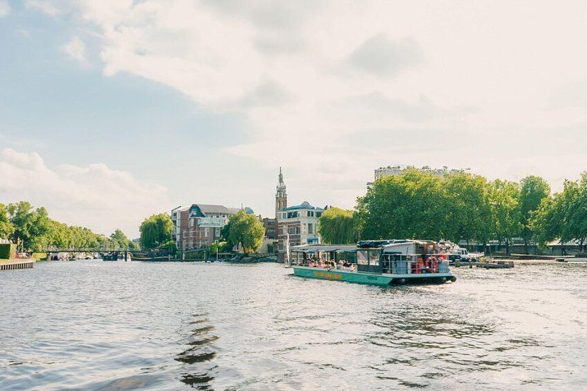 Groningen: Terrace Boat Experience with a Cozy Bar: 1.5 Hours 2