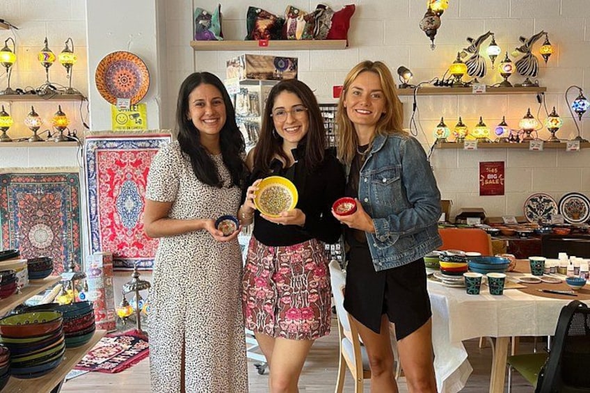 Painting Classes Orange County: Ceramic Plates & Bowls 4